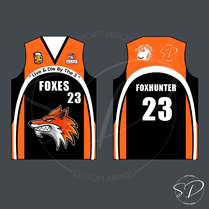 Basketball Playing Singlet
