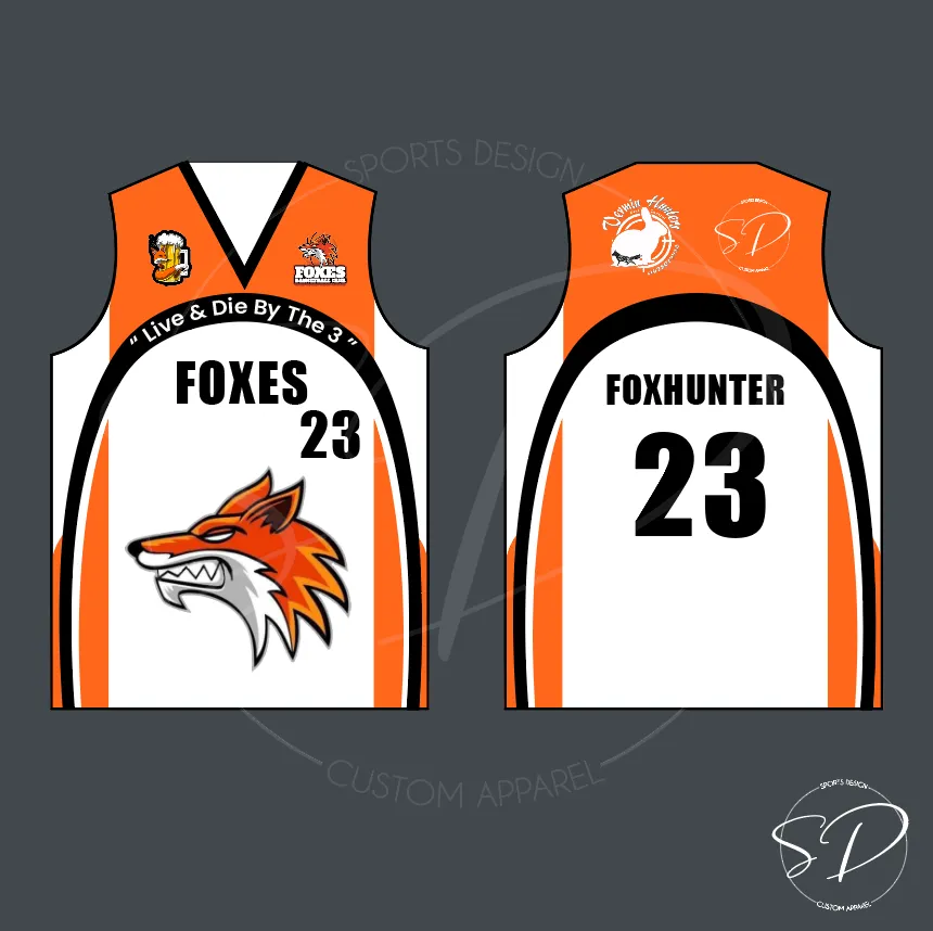 Basketball Playing Singlet