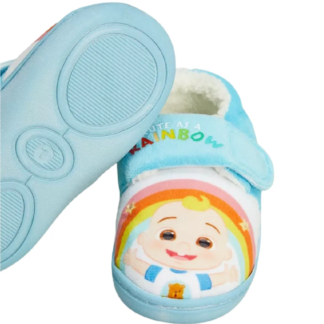 COCOMELON Aqua Rainbow Slippers