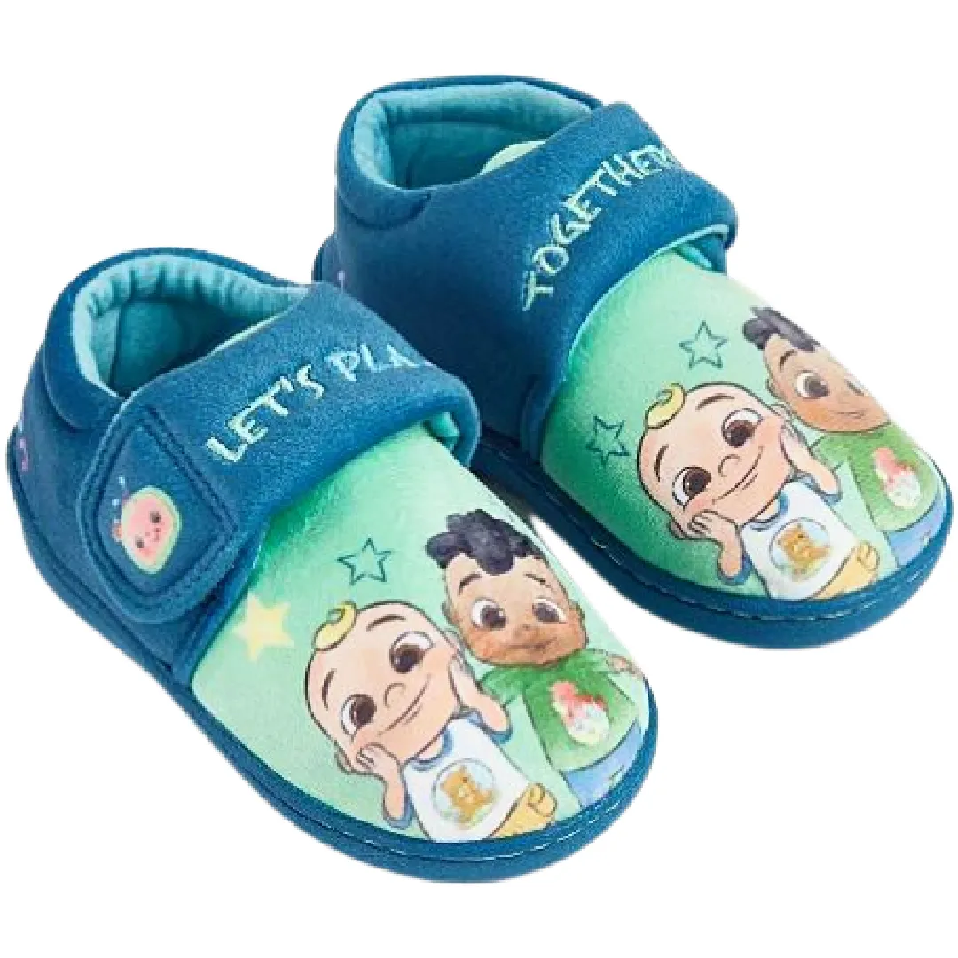 COCOMELON Blue/Green Slippers