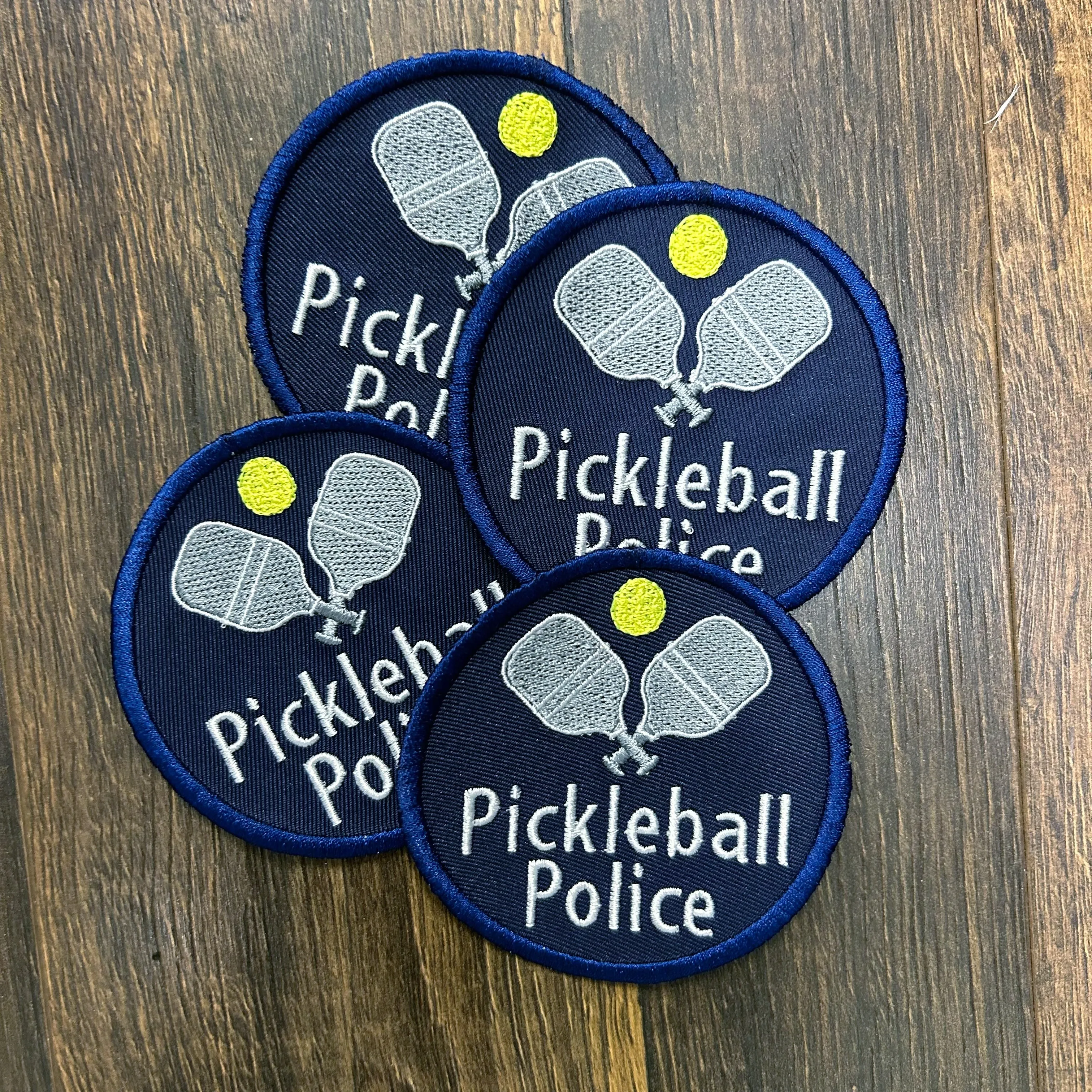 Custom Pickleball Team Embroidered Patch