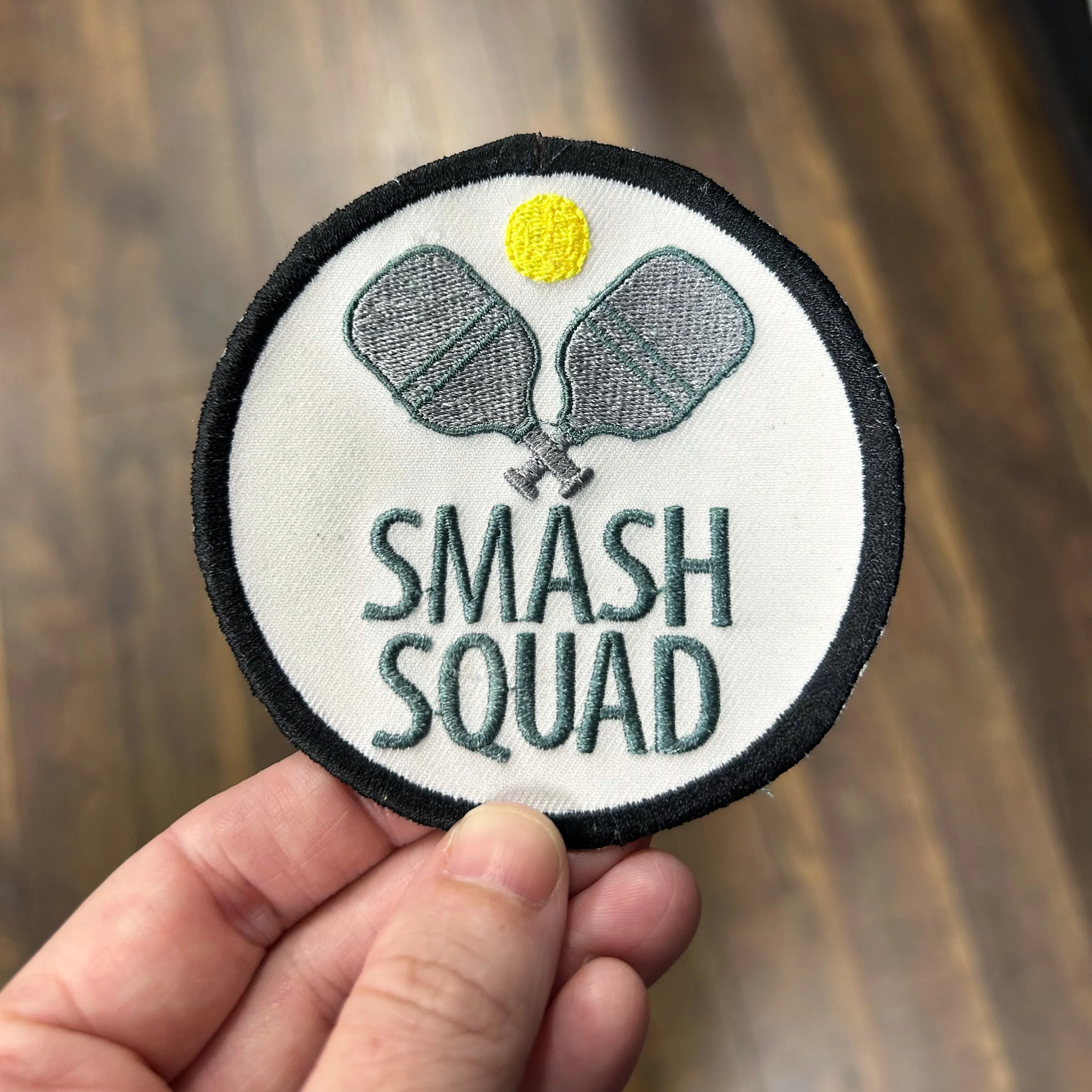 Custom Pickleball Team Embroidered Patch