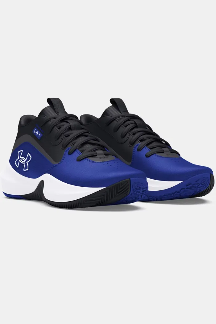 Grade School UA Lockdown 7 Basketball Shoes