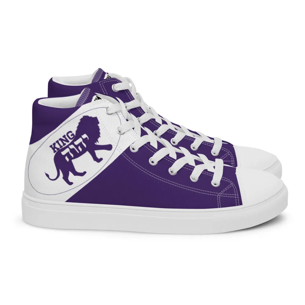 King YAHWEH Lions Paw Purple (Women’s Sizes) Shoes