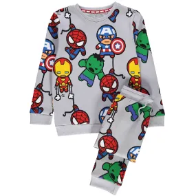 MARVEL COMICS Sweatshirt & Jogging Pants Set