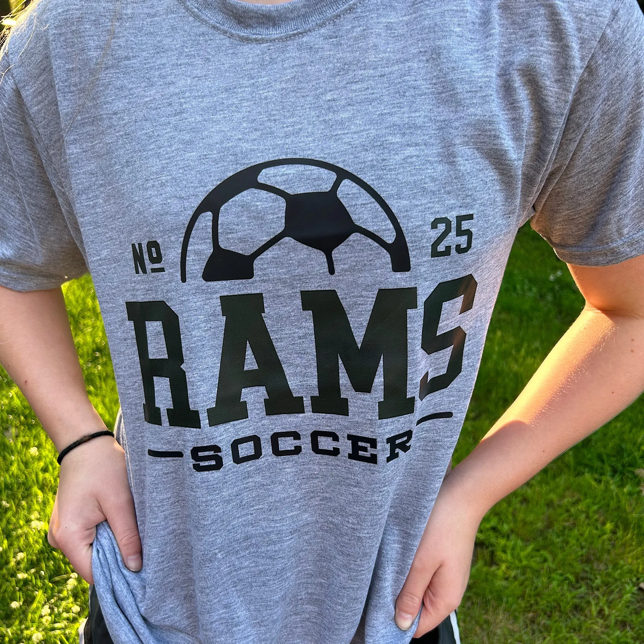Mascot Soccer Player Custom Shirt