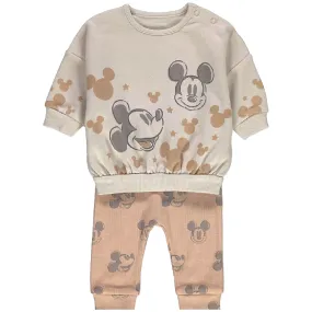 MICKEY MOUSE Sweatshirt & Jogging Pants Set