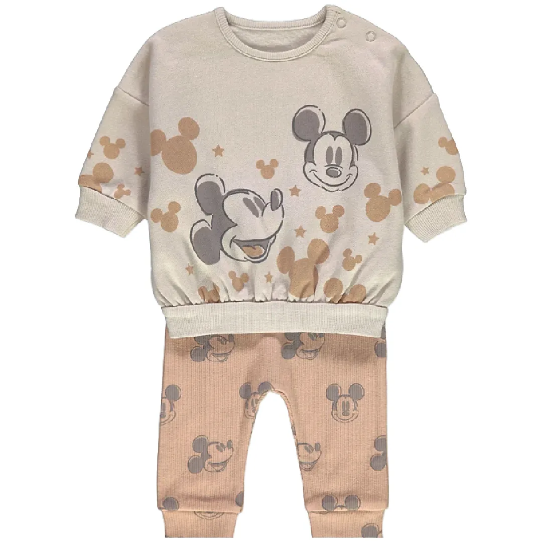 MICKEY MOUSE Sweatshirt & Jogging Pants Set