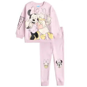 MINNIE MOUSE & Daisy Lilac Sweatshirt & Jogging Pants Set