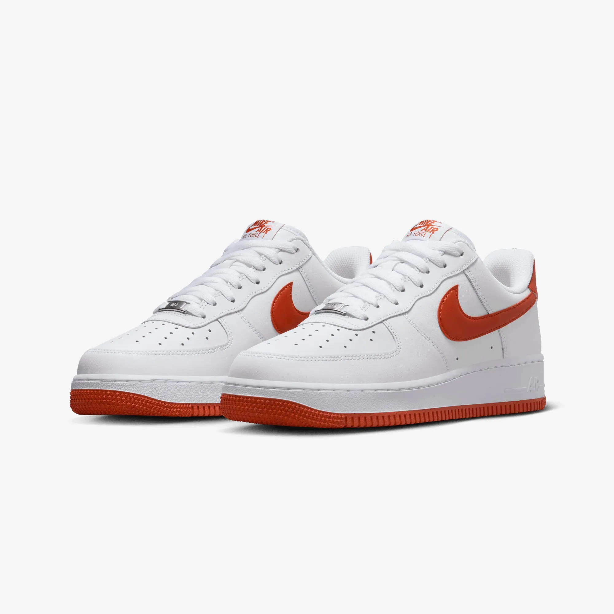 NIKE | AIR FORCE 1 '07 { WHITE/DRAGON RED-WHITE