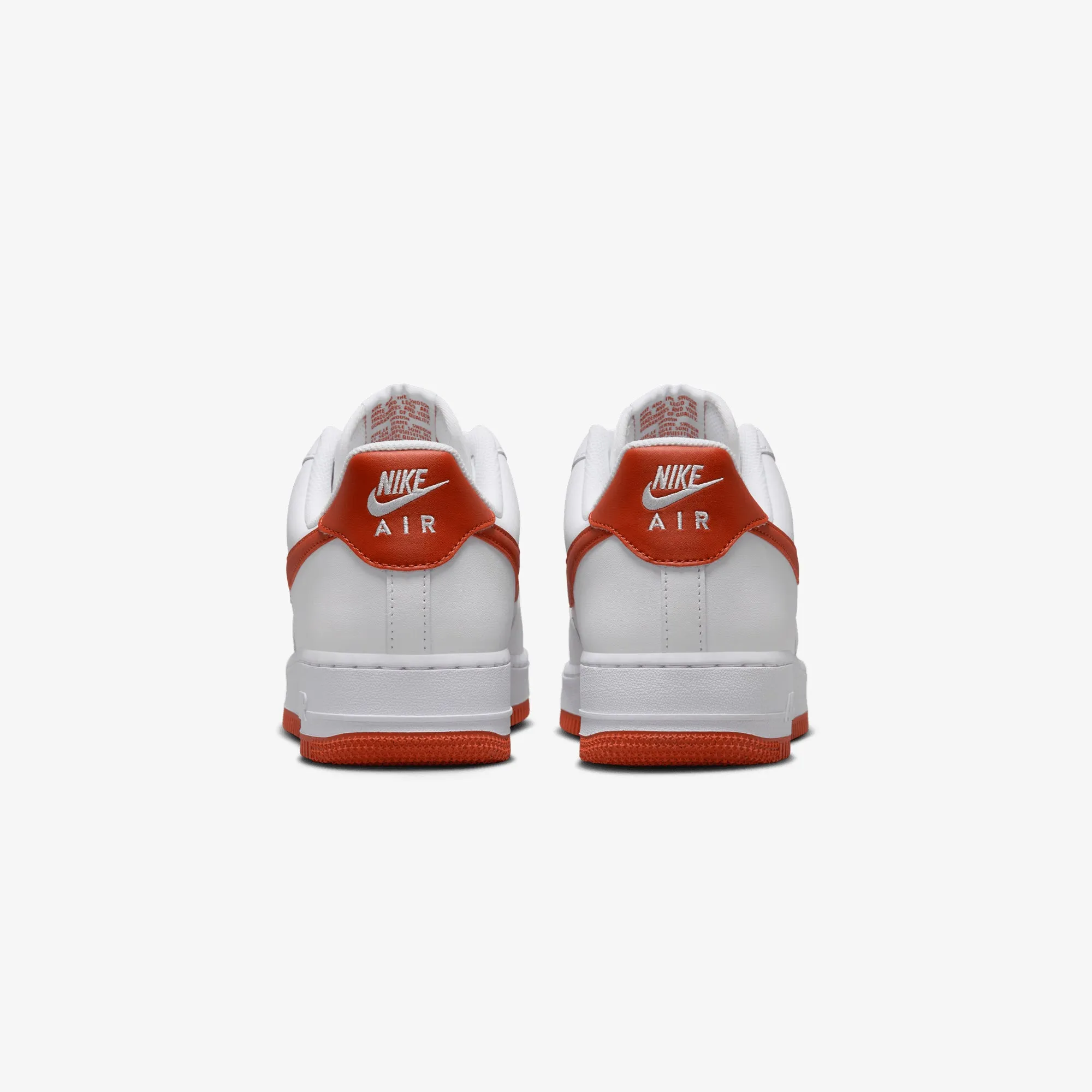 NIKE | AIR FORCE 1 '07 { WHITE/DRAGON RED-WHITE