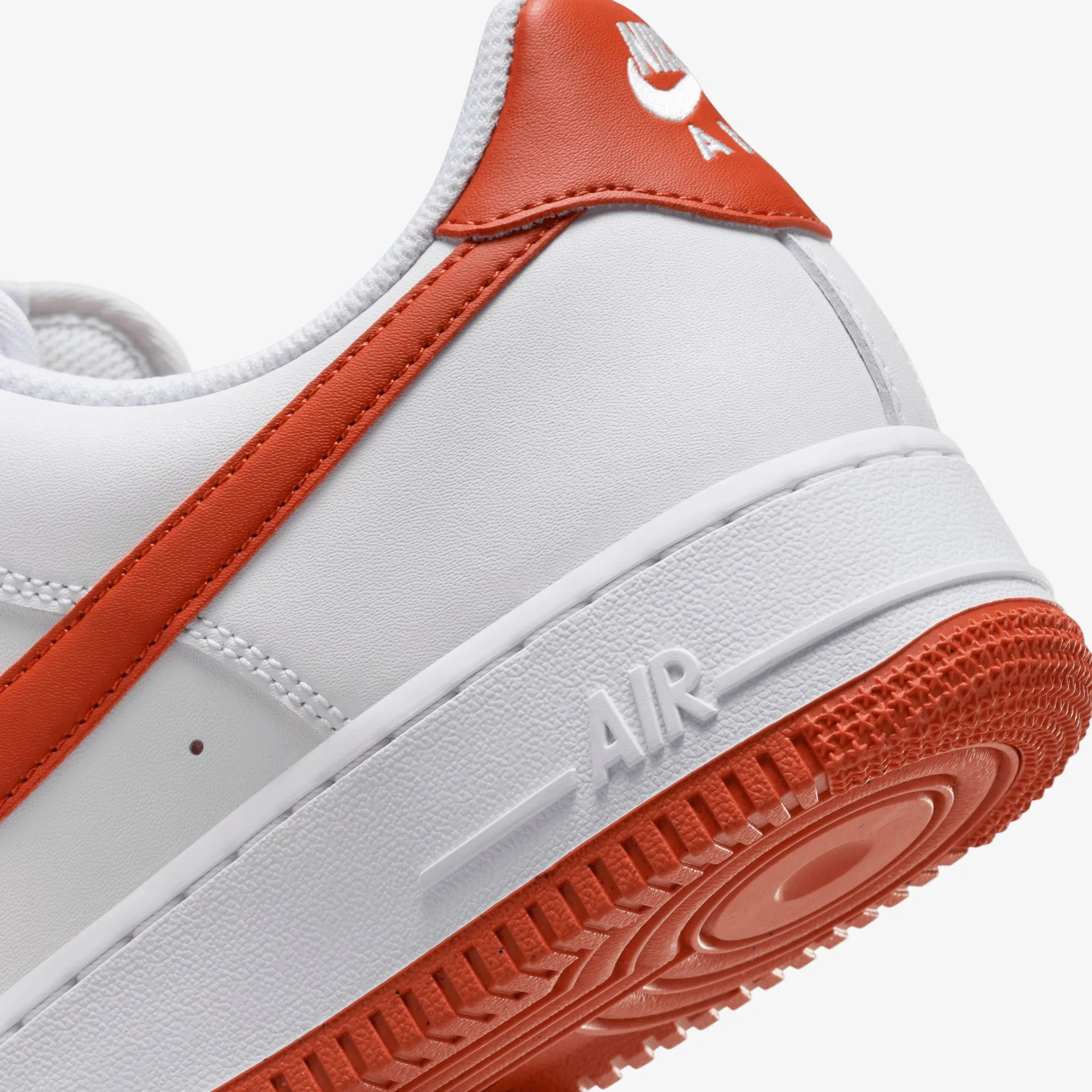 NIKE | AIR FORCE 1 '07 { WHITE/DRAGON RED-WHITE