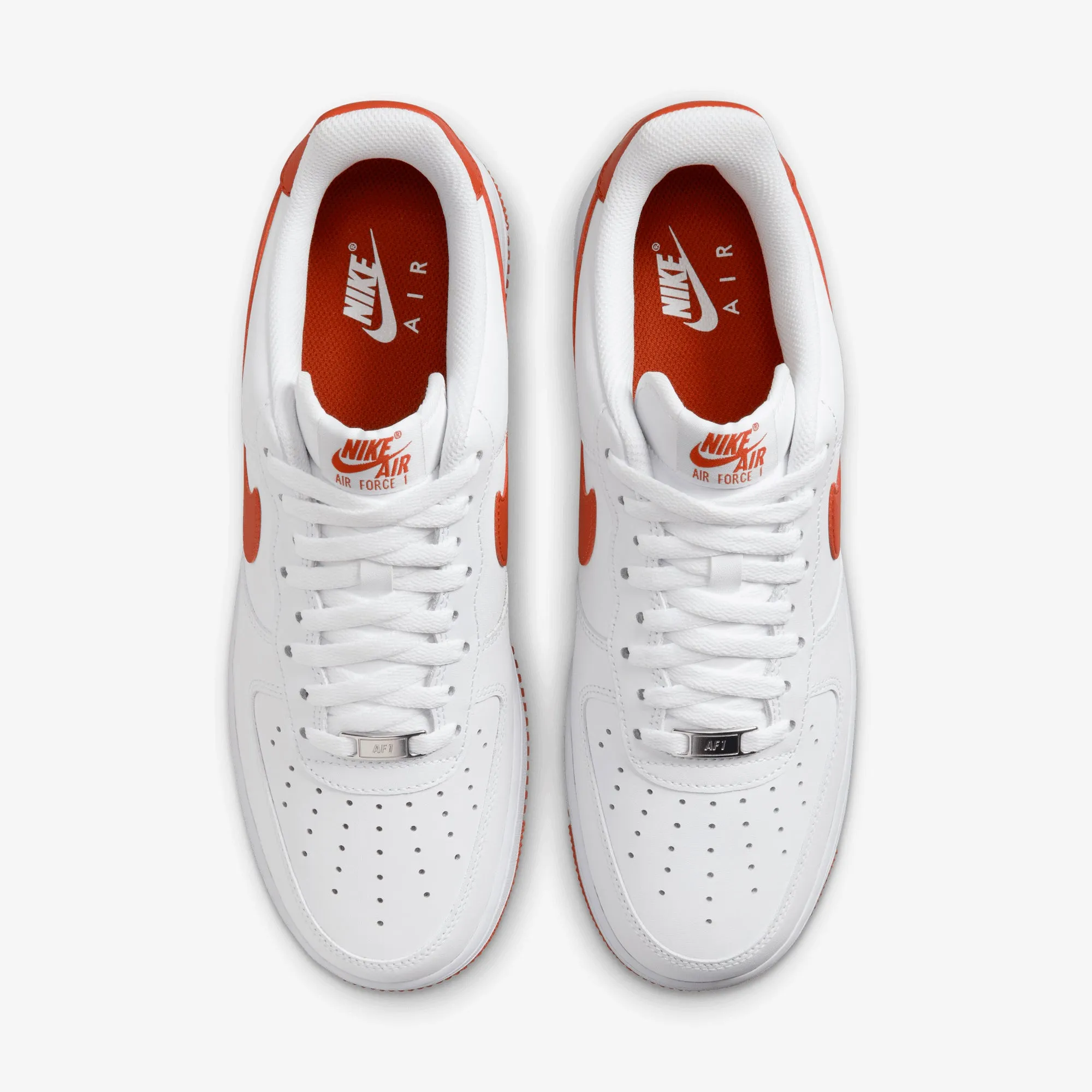 NIKE | AIR FORCE 1 '07 { WHITE/DRAGON RED-WHITE