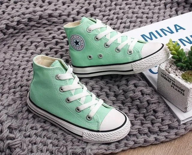 PLAYSWICH 2020 Canvas Children Shoes Kids Sneakers Toddler Boy Shoes Breathable Girls Canvas Shoes Casual Child Flat Shoes Kid Sport Shoes