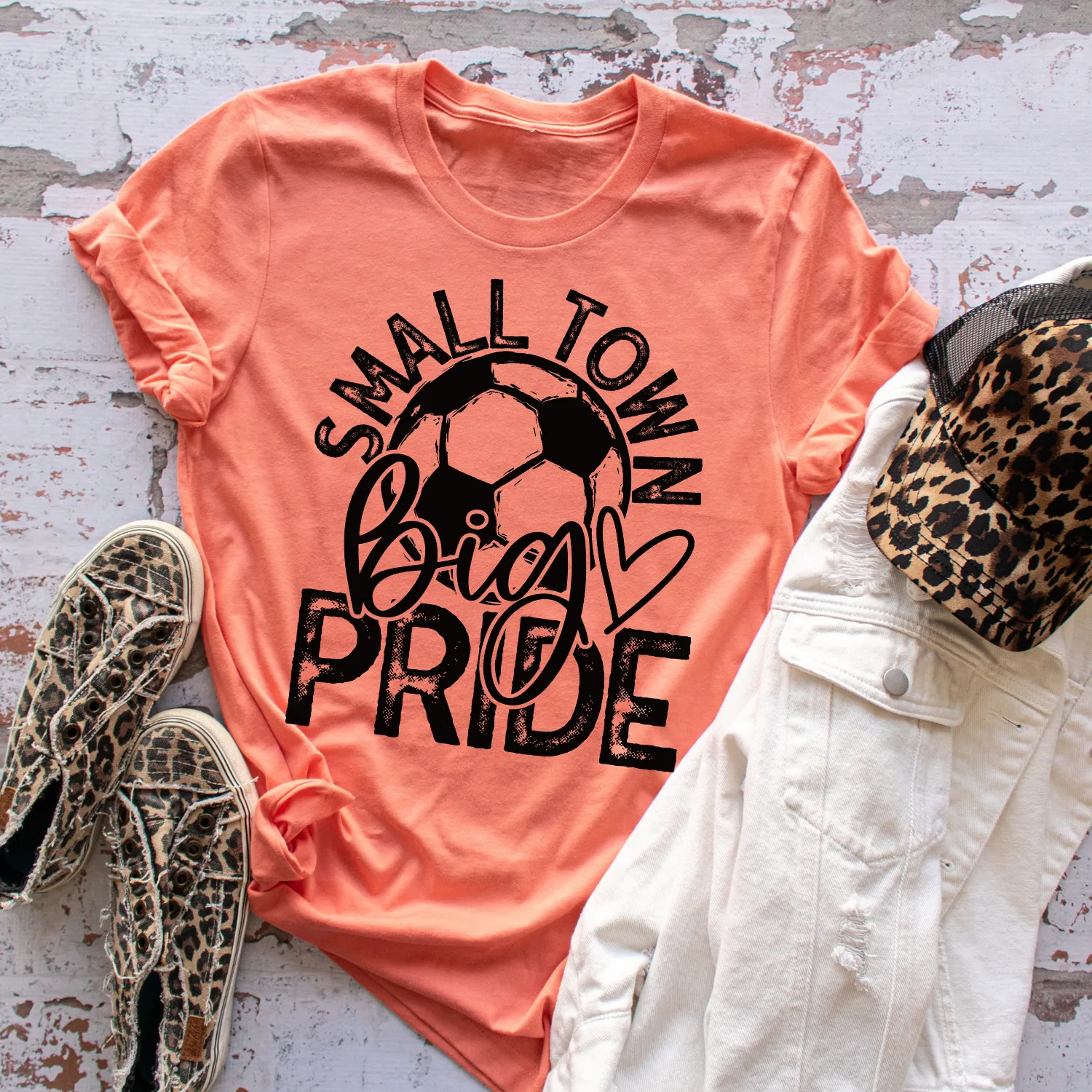 Small Town Big Pride Soccer T-Shirt